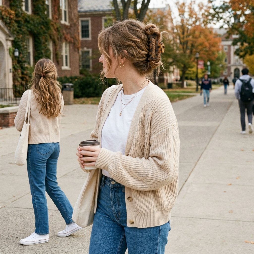 26 First-Day-of-School Hairstyles That Look Cute All Day Long 26 loading...