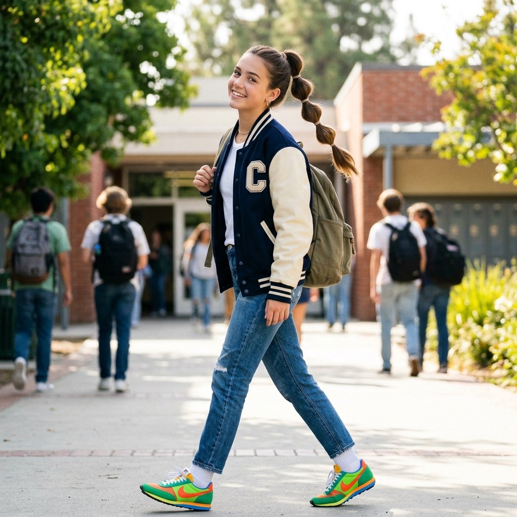 26 First-Day-of-School Hairstyles That Look Cute All Day Long 5 loading...