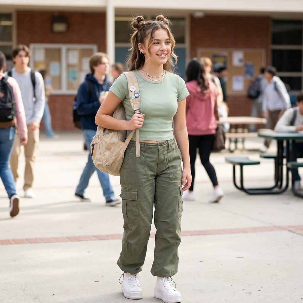 26 First-Day-of-School Hairstyles That Look Cute All Day Long 15 loading...