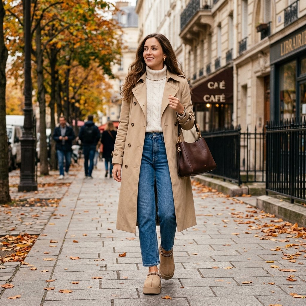 25 Chic Ways to Style UGG Tazz for Effortless Everyday Outfits 21 loading...