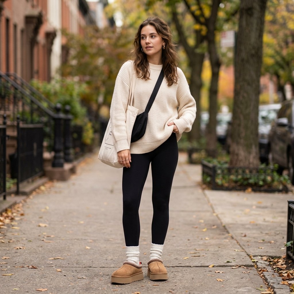 25 Chic Ways to Style UGG Tazz for Effortless Everyday Outfits 19 loading...