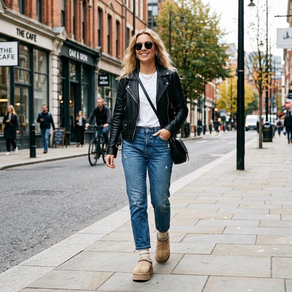 25 Chic Ways to Style UGG Tazz for Effortless Everyday Outfits 12 loading...