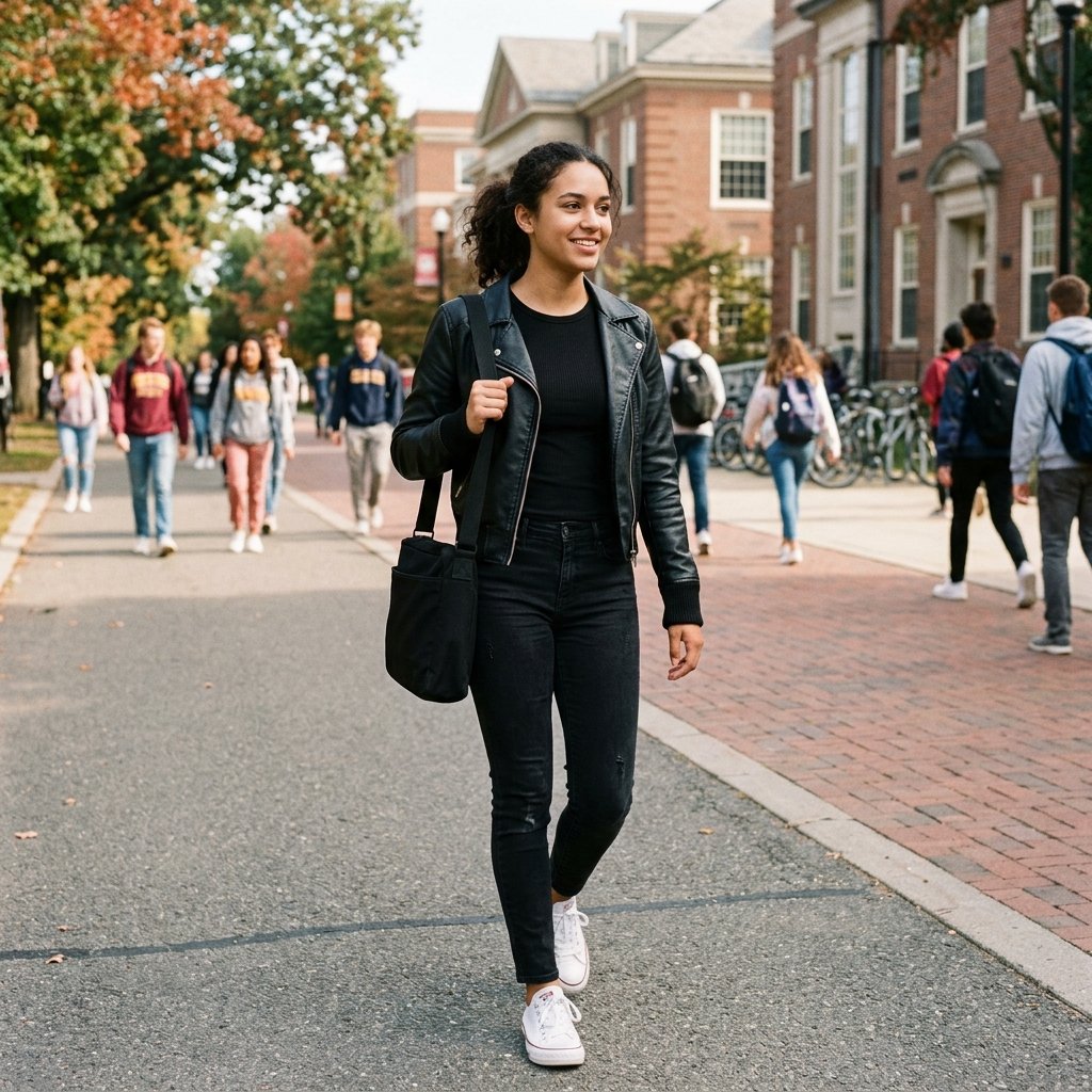 27 Back-to-School Outfit Ideas That Look Stylish Without Trying Too Hard 27 loading...