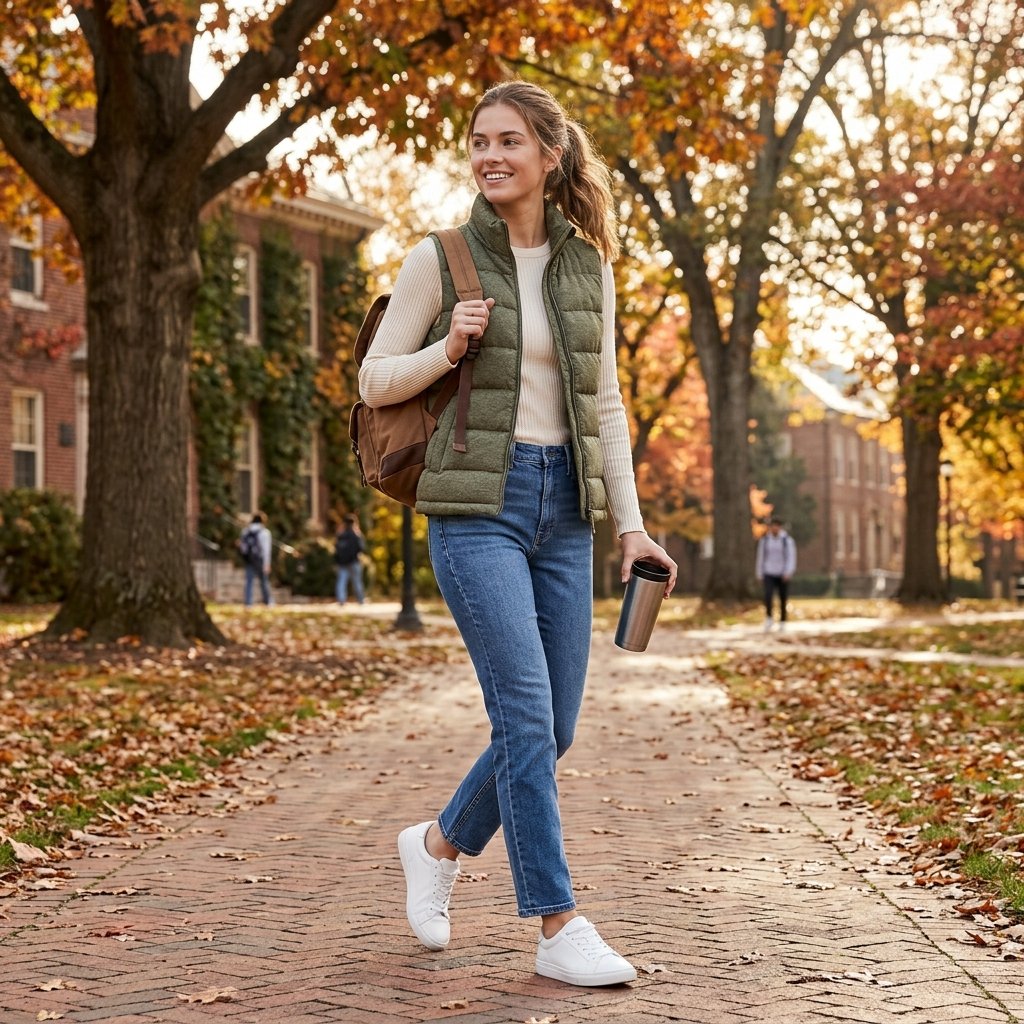 27 Back-to-School Outfit Ideas That Look Stylish Without Trying Too Hard 26 loading...