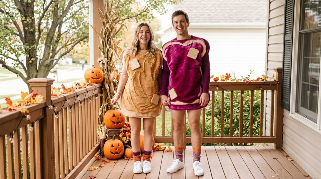 21 Cute Couple Halloween Costumes for a Perfect Pair Look 1 loading...