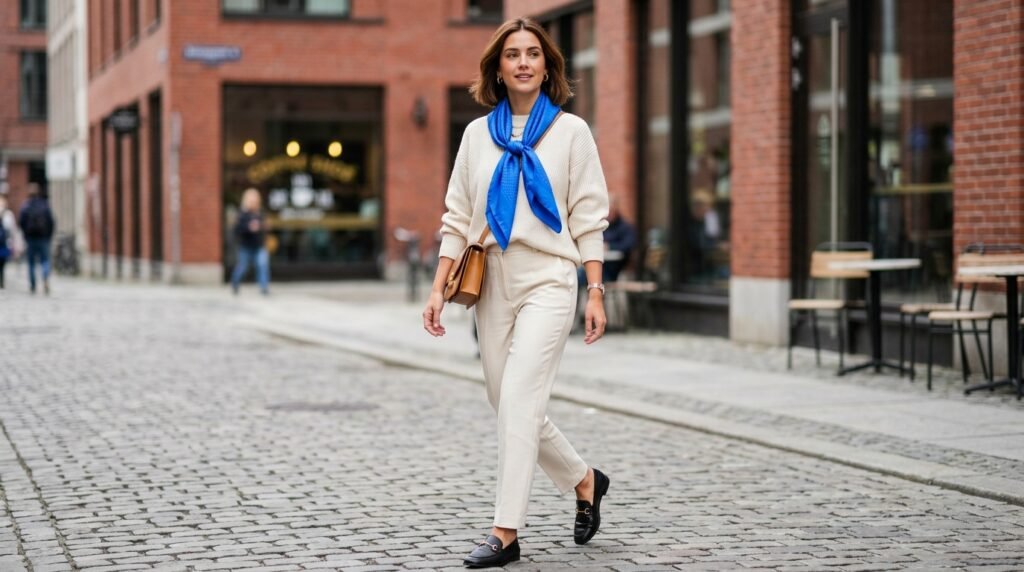 23 Ways to Wear a Scarf for Effortless Style in Every Season 16 loading...