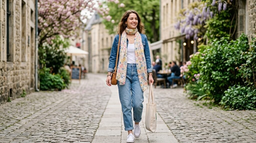 23 Ways to Wear a Scarf for Effortless Style in Every Season 17 loading...